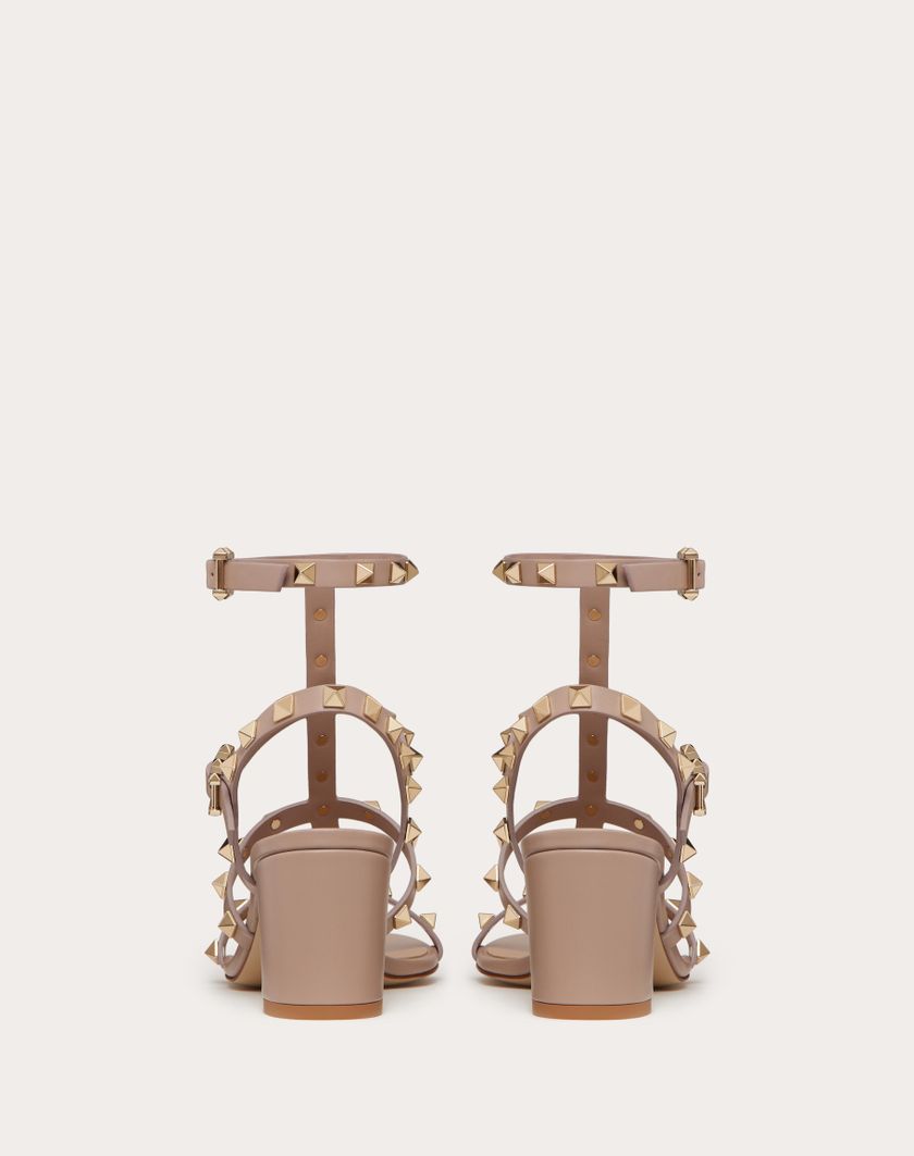 ROCKSTUD CALFSKIN ANKLE STRAP SANDAL 60 MM - Image 4